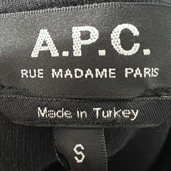 A.P.C Women’s Black & Blue Pullover Size Small - Picture 7 of 8